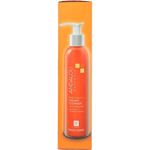 Andalou Naturals Meyer Creamy Lemon Cleanser, 6 oz, Helps Clean, ...