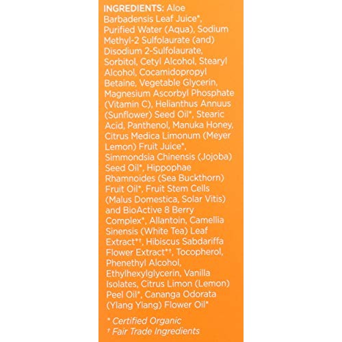 Andalou Naturals Meyer Creamy Lemon Cleanser, 6 oz, Helps Clean, ...