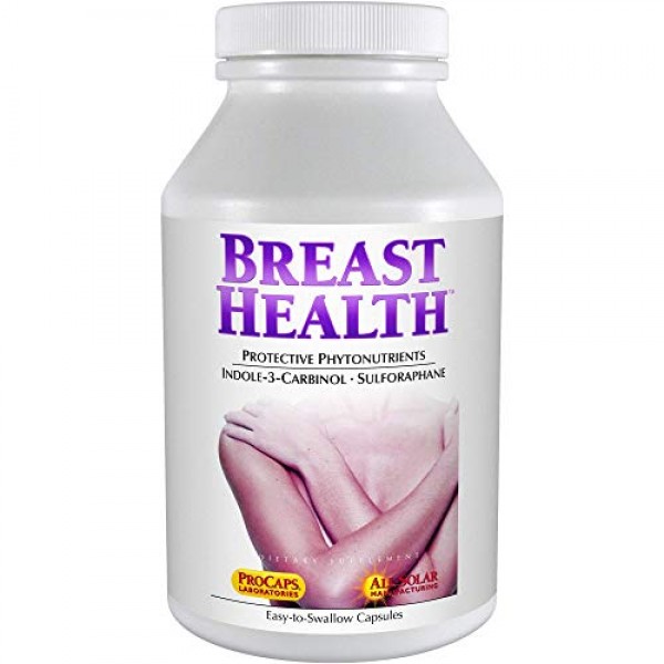 ANDREW LESSMAN Breast Health 60 Capsules – Provides Protective Co...