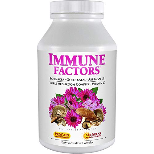 ANDREW LESSMAN Immune Factors 360 Capsules – Echinacea, Goldensea...
