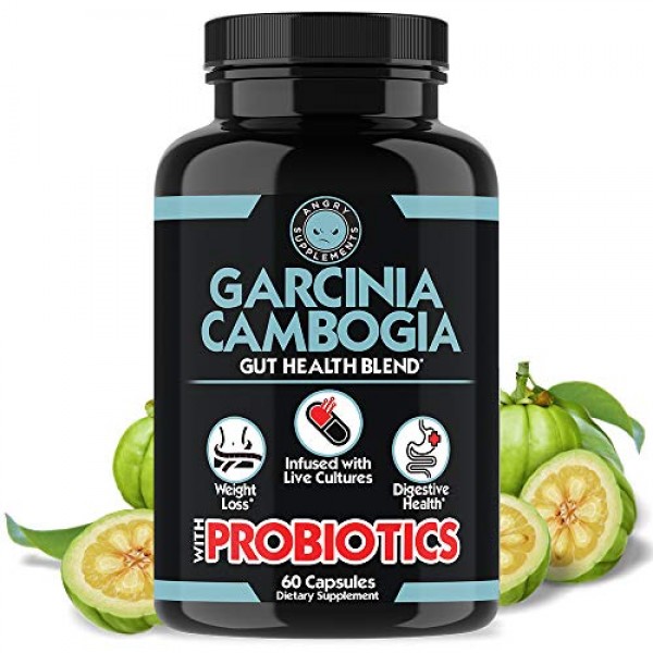 Garcinia Cambogia with Probiotics, Weight Loss and Gut Health Ble...