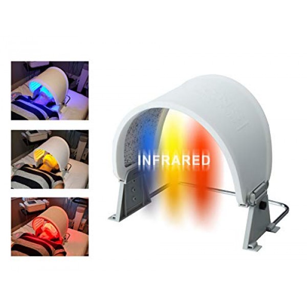 3 in 1 LED Beauty Mask Photon Light Skin Rejuvenation Therapy Fac...