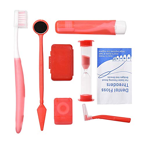 Angzhili Portable Orthodontic Toothbrush Kit for Orthodontic Pati...