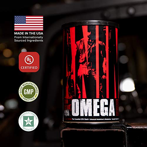 Animal Omega - Omega 3 6 Supplement - Fish Oil, Flaxseed Oil, Sal...