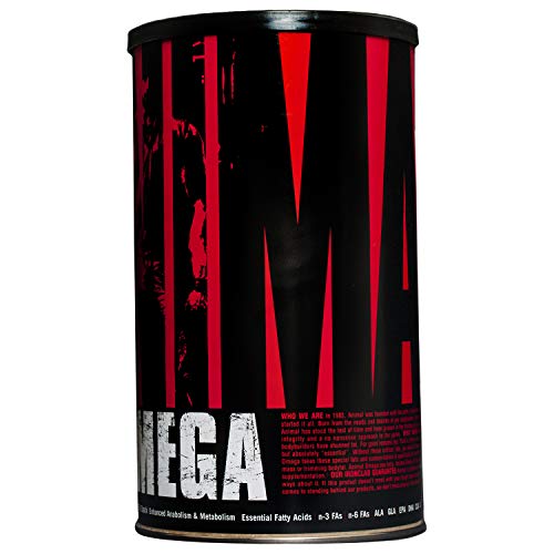 Animal Omega - Omega 3 6 Supplement - Fish Oil, Flaxseed Oil, Sal...