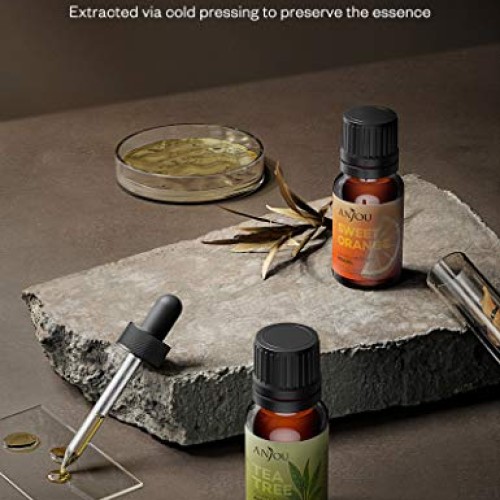 Anjou Essential Oils Set 6-Pack Gift Set Therapeutic Grade 10ml 1...