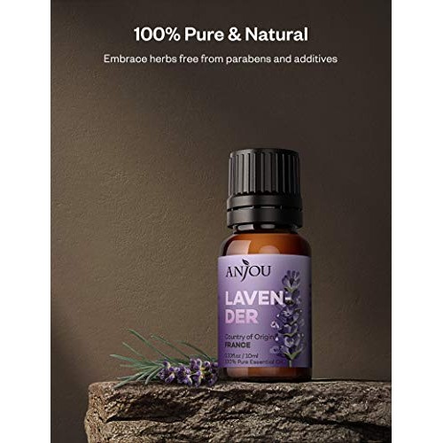 Anjou Essential Oils Set 6-Pack Gift Set Therapeutic Grade 10ml 1...