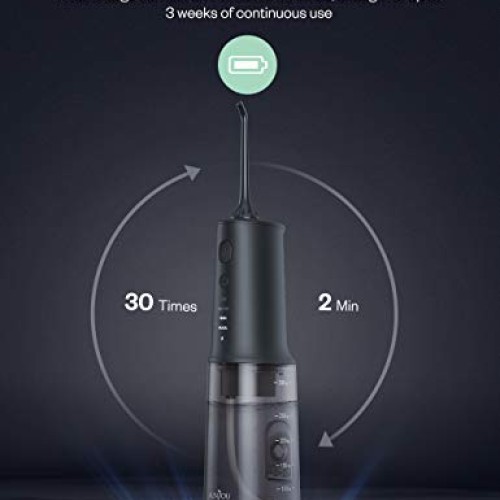 Anjou Water Dental Flosser Professional Cordless Dental Oral Irri...