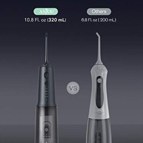 Anjou Water Dental Flosser Professional Cordless Dental Oral Irri...