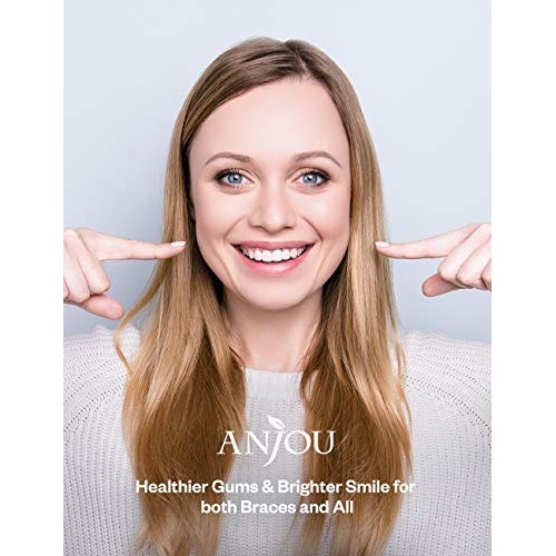 Anjou Water Dental Flosser Professional Cordless Dental Oral Irri...