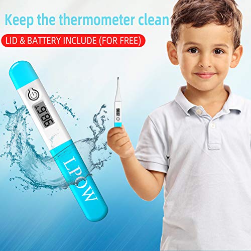 Digital Thermometer, LCD Basal Body Thermometer, Waterproof, Accu...