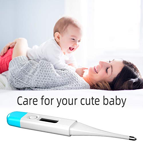 Digital Thermometer, LCD Basal Body Thermometer, Waterproof, Accu...