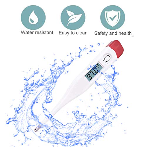 Digital Thermometer for Adults, 2 Pack Oral Thermometer Instant R...