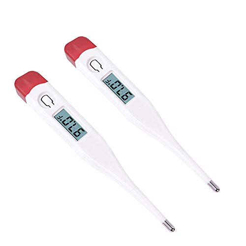 Digital Thermometer for Adults, 2 Pack Oral Thermometer Instant R...