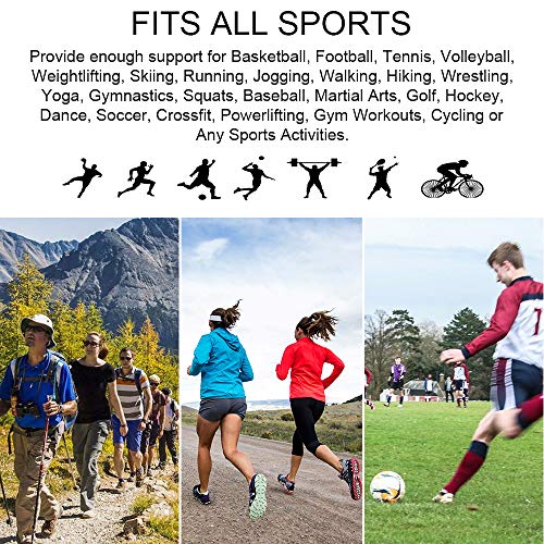 Knee Brace, Knee Support Compression Sleeve with Side Stabilizers...