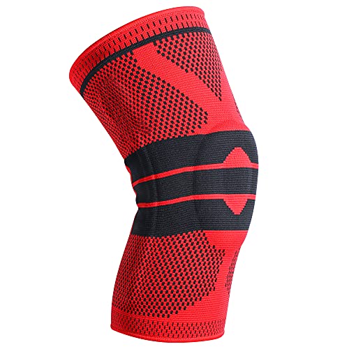 Knee Brace, Knee Support Compression Sleeve with Side Stabilizers...