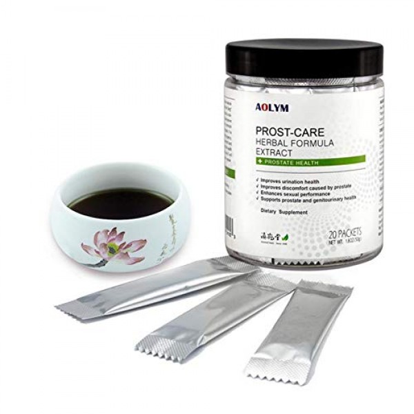 AOLYM Prost-Care Herbal Formula, Advanced Prostate Health Supplem...