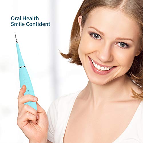 Electric Dental Calculus Plaque Remover Tooth Scraper Tartar Remo...