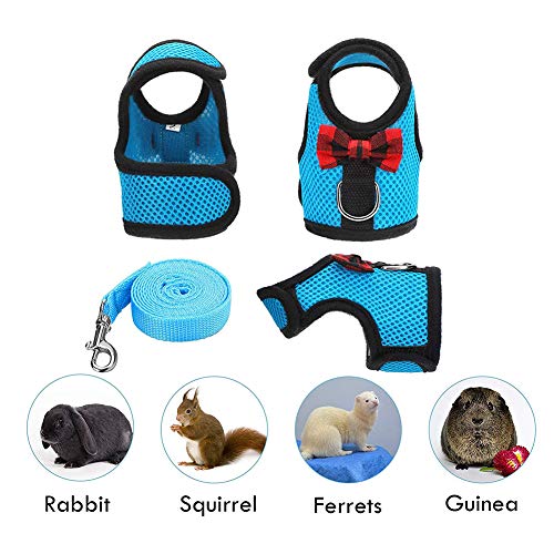 Rabbits Harness Pet Harness Set Rabbit Leash Harness Vest Type Be...
