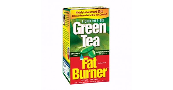 200 Green Tea Fat Burner 400mg EGCG Weight Loss Pills ...