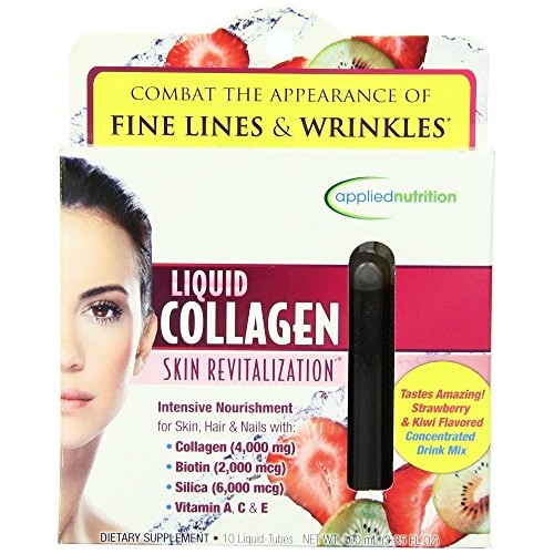 Applied Nutrition Liquid Collagen Skin Revitalization, 10 Count 3...