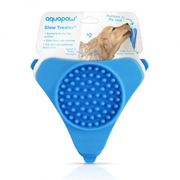 Aquapaw Slow Treater Treat-Dispensing Lick Mat for Dogs and Cats ...