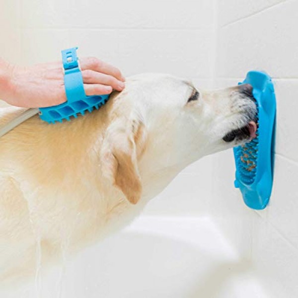 Aquapaw XL Slow Treater Treat-Dispensing Lick Mat for Large Dogs ...