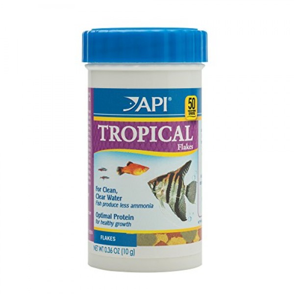 API TROPICAL FLAKES Fish Food .36-Ounce Container