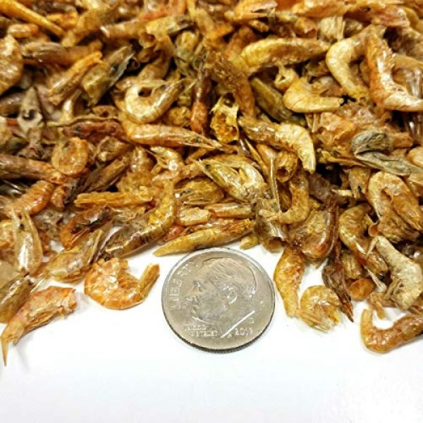 Aquatic Foods Inc. Freeze Dried Red Shrimp - 3/8 to 1/2 for All...