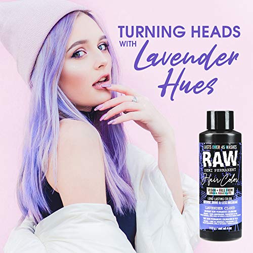 RAW Lavender Cloud Demi-Permanent Hair Color, Vegan, Free from Am...