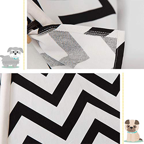 Arkmiido Pet Tent for Dogs Puppy Cat Bed White Canvas Dog Cute Ho...
