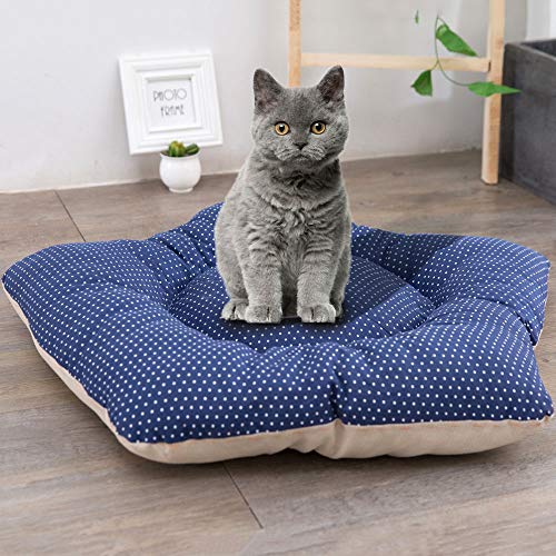 Pet Teepee Dog & Cat Bed with Cushion- Luxery Dog Tents & Pet Hou...
