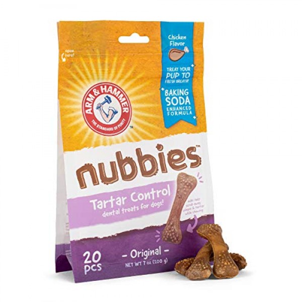 Arm & Hammer For Pets Nubbies Dental Treats for Dogs | Dental Che...