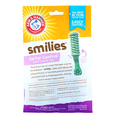 Arm & Hammer for Pets Smilies Dental Chews for Dogs | Dental Chew...