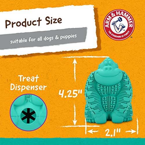 Arm & Hammer for Pets Super Treadz Gorilla Dental Chew Toy for Do...