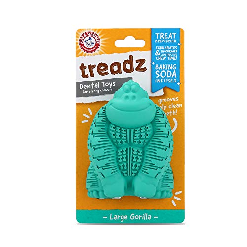 Arm & Hammer for Pets Super Treadz Gorilla Dental Chew Toy for Do...