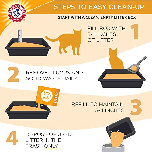 Arm & Hammer MultiCat Clumping Litter, Scented 20lb Box