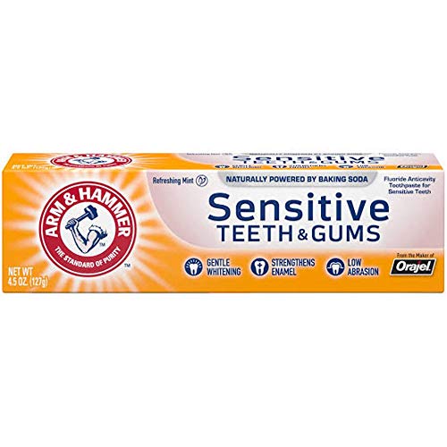 ARM & HAMMER Sensitive Teeth & Gums Toothpaste 4.5 oz Pack of 3