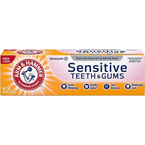 ARM & HAMMER Sensitive Teeth & Gums Toothpaste 4.5 oz Pack of 6
