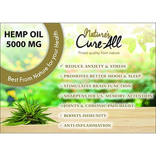 Premium & Powerful Hemp Extract 5000mg,Natural Herbal Hemp Drops,...