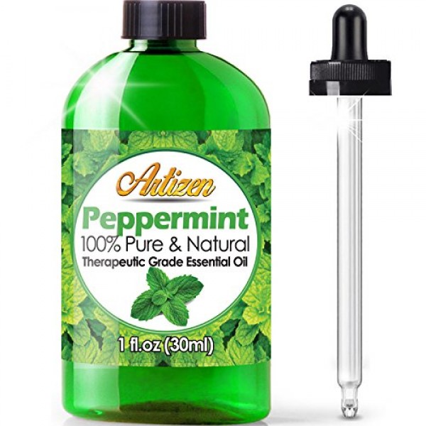 Artizen Peppermint Essential Oil 100% Pure & Natural - Undiluted...