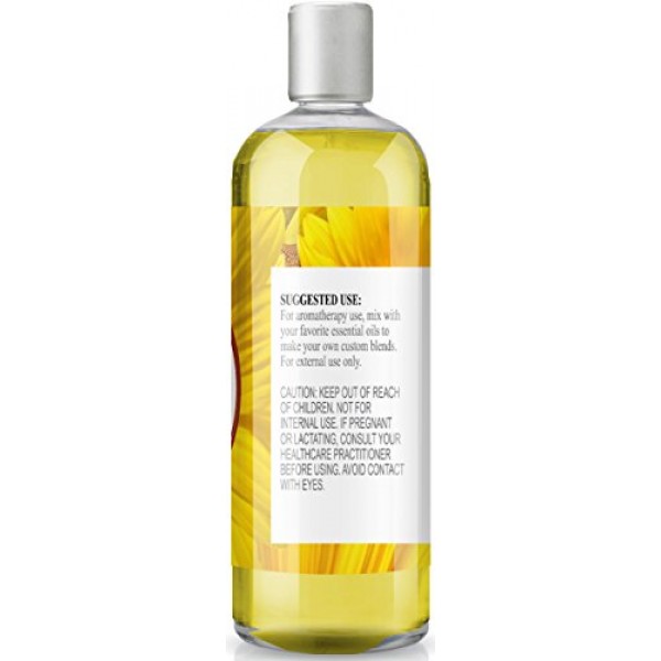 Artizen Sunflower Oil - 100% Pure & Cold Pressed - 16oz Bottle