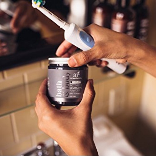 artnaturals Teeth Whitening Activated Charcoal Powder - 4 Oz / 1...