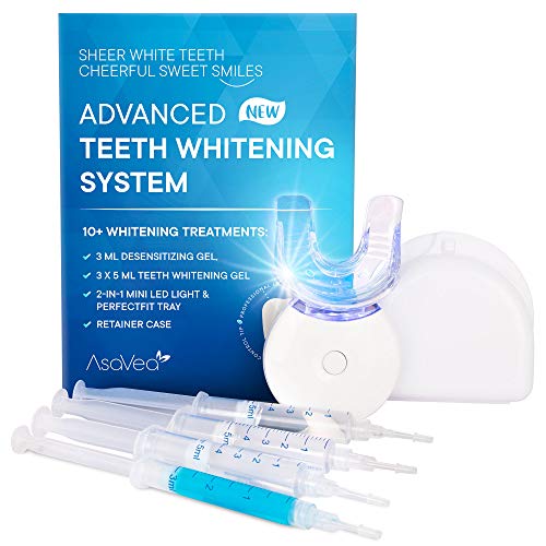 AsaVea Teeth Whitening Kit - Advanced Teeth Whitening System with...