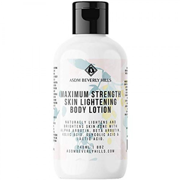 ASDM Beverly Hills Natural Maximum Strength Skin Lightening Body ...
