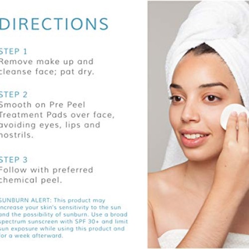 ASDM Beverly Hills Pre Peel Pads 40 Treatments, Medical Strength ...