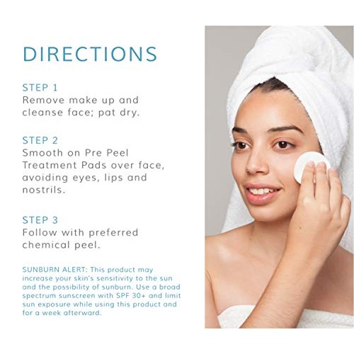 ASDM Beverly Hills Pre Peel Pads 40 Treatments, Medical Strength ...