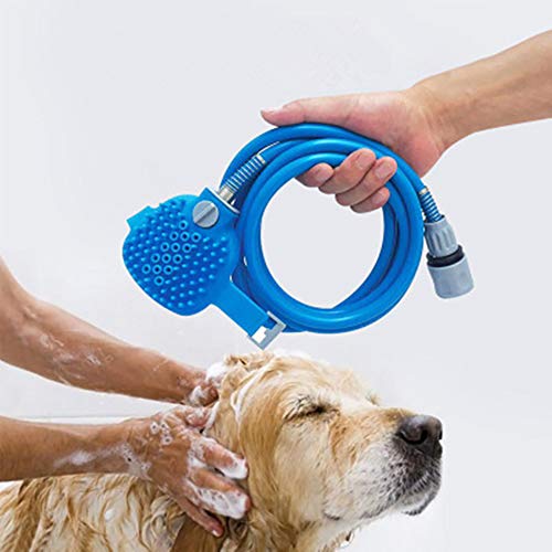 Askfairy Dog Shower, Pet Bathing Tool Pet Grooming Head Brush wit...