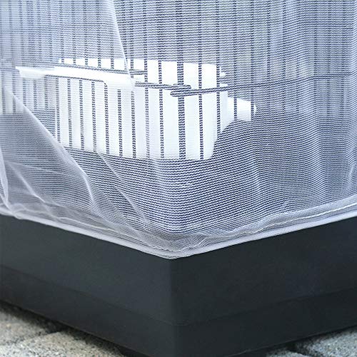ASOCEA Universal Birdcage Cover Seed Catcher Nylon Mesh Parrot Ca...
