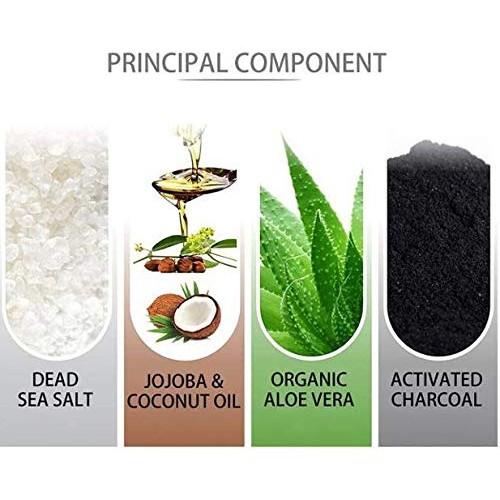Charcoal Face Scrub Body Scrub Exfoliating Gel Dead Skin Remover ...